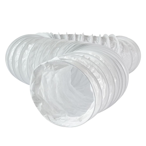 Воздуховод гибкий ПВХ AFS VINYLAFS WHITE (127 мм/10 м)