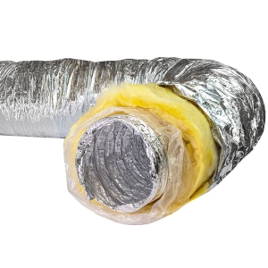 Воздуховод утепленный гибкий изолированный AFS SONOAFS-ALU.70 with barrier (102 мм/10 м)