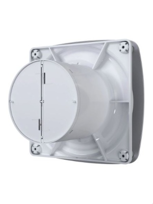 Вентилятор серого цвета накладной ЭРА RIO 5C Gray metal