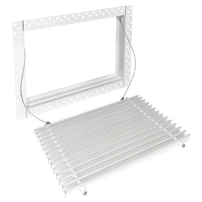 Вентиляционная решетка Brofer FUTURE 15 белая (300x150 мм) Вентиляционная решетка Brofer FUTURE 15 белая (300x150 мм)