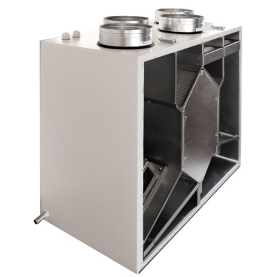 Приточно-вытяжная установка с пластинчатым рекуператором ФЬОРДИ ВПУ-CF-500/3-230/1 EC-V-BLG-M