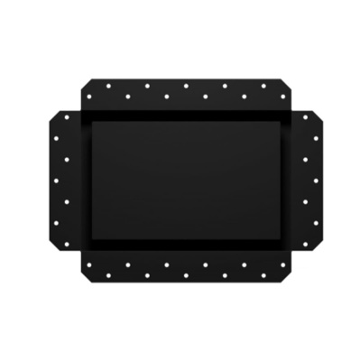 Вентиляционная решетка ERA 3020SGR 300х200 Matt black