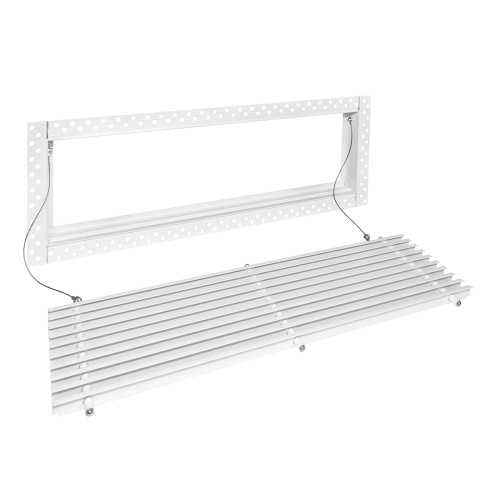 Вентиляционная решетка Brofer FUTURE 15 белая (500x150 мм)