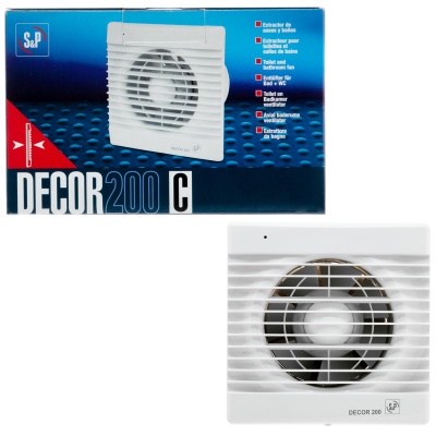 Вытяжной вентилятор Soler Palau DECOR-200C Вытяжной вентилятор Soler Palau DECOR-200C