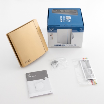 Накладной вентилятор Soler Palau SILENT-100 CZ GOLD DESIGN 4C  Накладной вентилятор Soler Palau SILENT-100 CZ GOLD DESIGN 4C