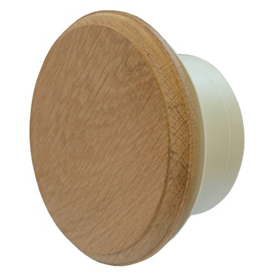 Высокотемпературный накладной вентилятор для саун ММ 100-S Круг (дерево)