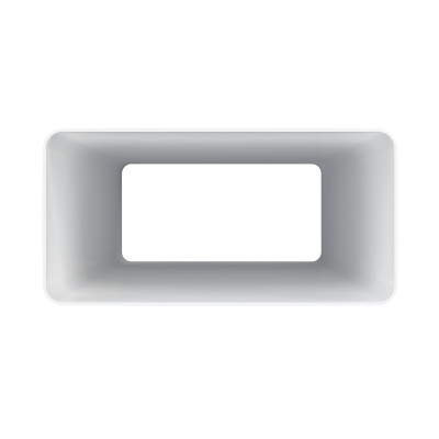 Воздуховод прямоугольный ЭРА 511ВП2 ПВХ (55х110 мм/2 м)