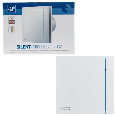 Вентилятор вытяжной бесшумный Soler Palau SILENT-100 CZ DESIGN 3C
