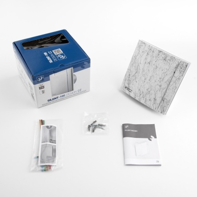 Накладной вентилятор Soler Palau SILENT-100 CZ MARBLE WHITE DESIGN 4C Накладной вентилятор Soler Palau SILENT-100 CZ MARBLE WHITE DESIGN 4C