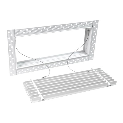 Вентиляционная решетка Brofer FUTURE 10 белая (300x125 мм) Вентиляционная решетка Brofer FUTURE 10 белая (300x125 мм)