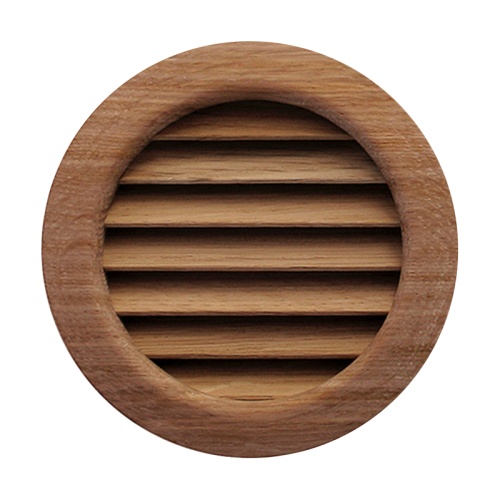 Деревянная вентиляционная решетка, тик 110