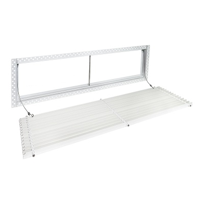 Вентиляционная решетка Brofer FUTURE 10 белая (600x200 мм) Вентиляционная решетка Brofer FUTURE 10 белая (600x200 мм)