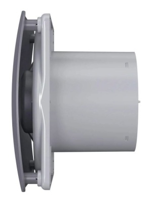 Вентилятор серого цвета накладной ЭРА RIO 4C Dark Gray metal