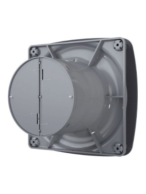 Вентилятор серого цвета накладной ЭРА RIO 5C Dark gray metal