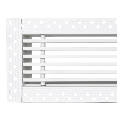 Вентиляционная решетка Brofer FUTURE 15 белая (500x100 мм)