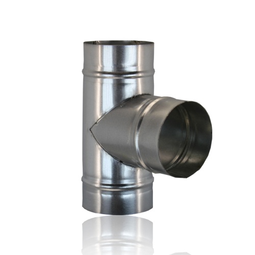 Тройник круглый (оц. сталь) d160/160/160