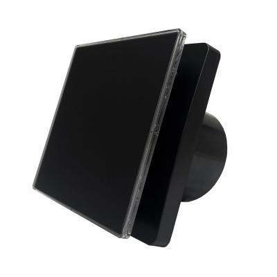 Вытяжной вентилятор Seicoi SNAD04-01B Matt black glass Вытяжной вентилятор Seicoi SNAD04-01B Matt black glass