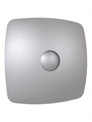 Вентилятор серого цвета накладной ЭРА RIO 4C Gray metal