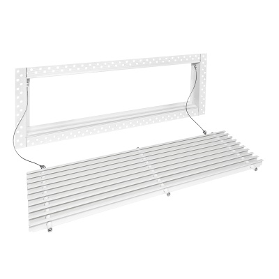 Вентиляционная решетка Brofer FUTURE 15 белая (600x150 мм) Вентиляционная решетка Brofer FUTURE 15 белая (600x150 мм)